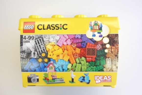 レゴ クラシック 黄色のアイデアボックスプラス 10696のパッケージ (2)