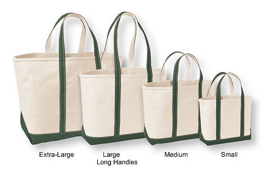 llbeanのトートバッグ（ダークぐりん）