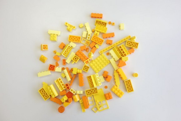レゴ クラシック 黄色のアイデアボックス プラス 10696の中身 (6)