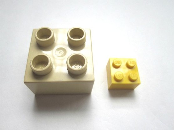 普通のレゴとデュプロの組みあわせ (2)