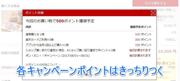 楽天ふるさと納税はプロ野球勝利など各キャンペーンポイントがつく