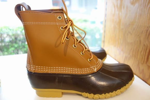 L.L.Beanのビーンブーツ8インチtan・brown (3)