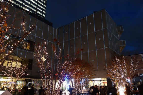 2015年東京スカイツリーのクリスマスプロジェクションマッピング (4)