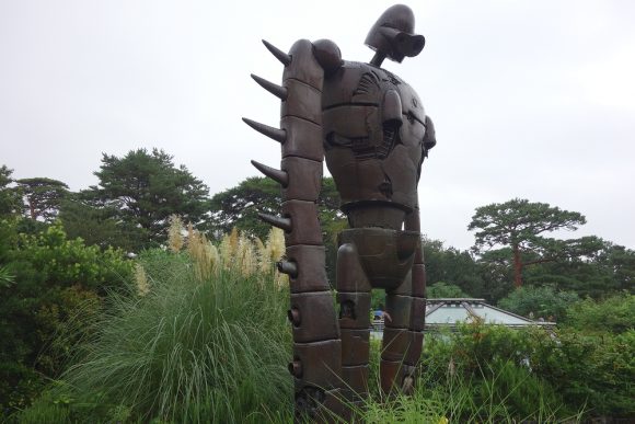 雨の日の子ども連れジブリ美術館 (2)