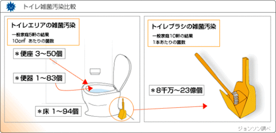 トイレの雑菌