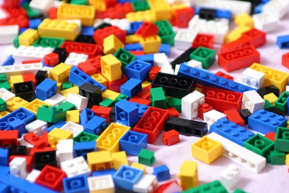 レゴブロックがいっぱい