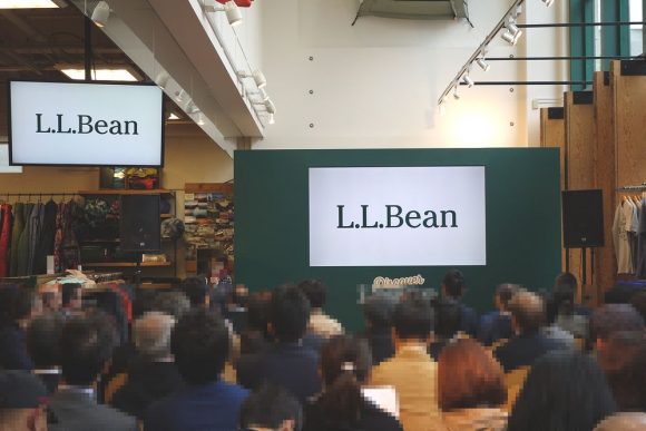 L.L.Beanのビーンブーツの車「ブーツモービル」お披露目会会場