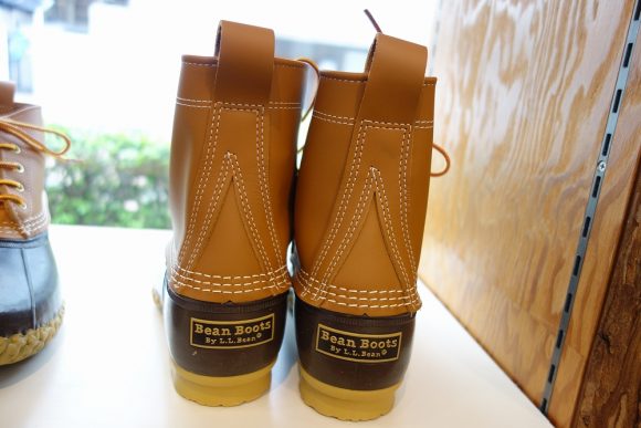 L.L.Beanのビーンブーツ8インチtan・brown (2)