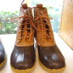 L.L.Beanのビーンブーツ8インチtan・brown (1)