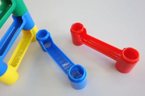 ピタゴラスイッチのおもちゃ「くもんのくみくみスロープ」部品 (5)