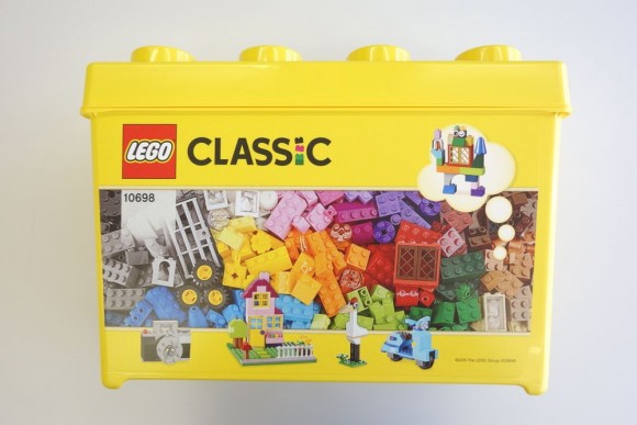 レゴ クラシック 黄色のアイデアボックスプラス 10696のボックス